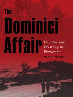 cover image of The Dominici Affair